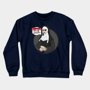 valak monalisa pose Crewneck Sweatshirt